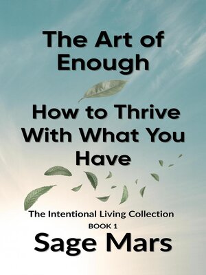 cover image of The Art of Enough